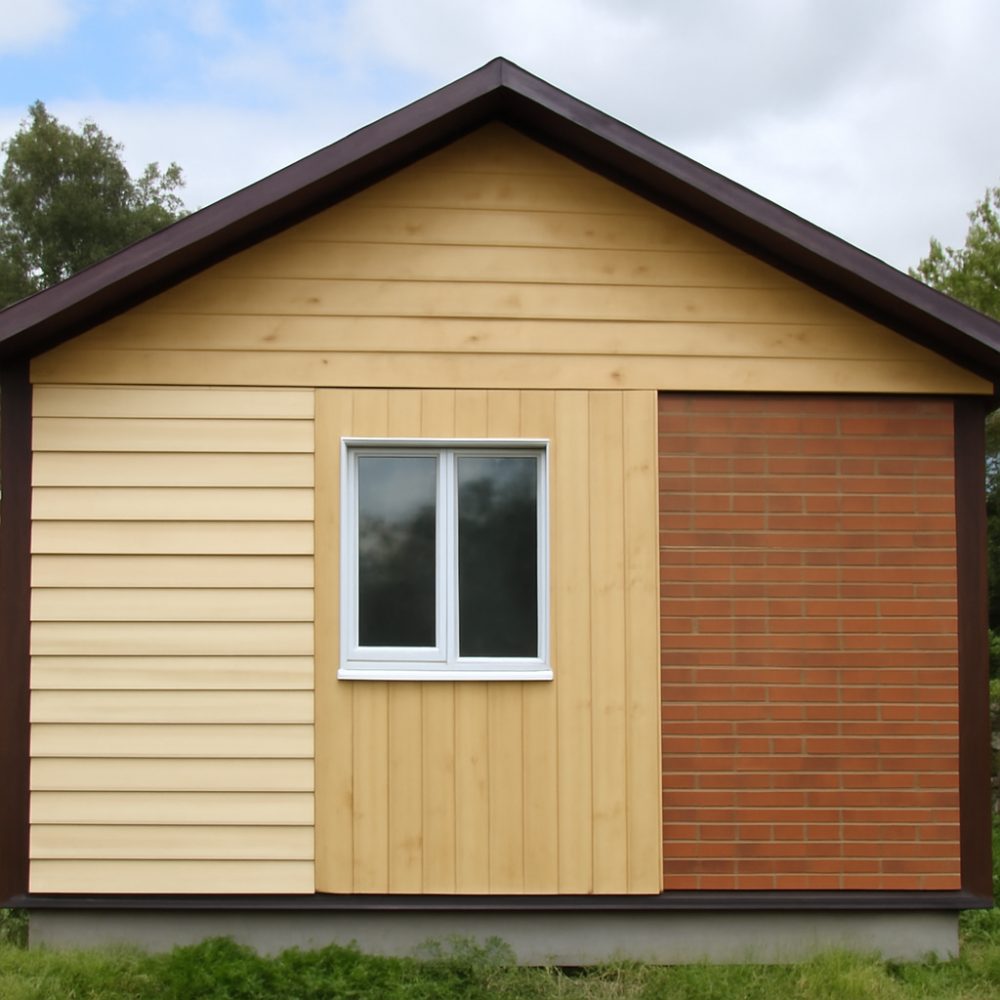 Чем можно обшить дачный домик снаружи недорого 1