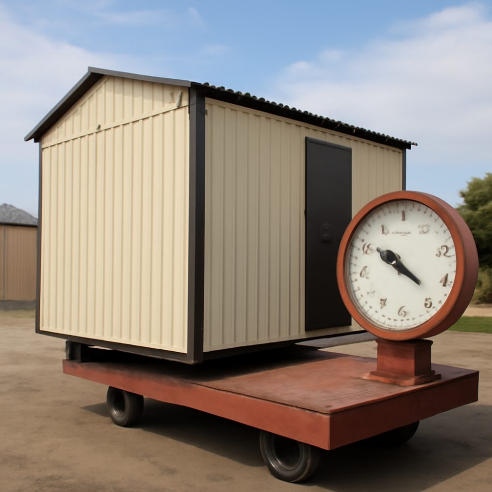 Сколько весит вагончик бытовка 1