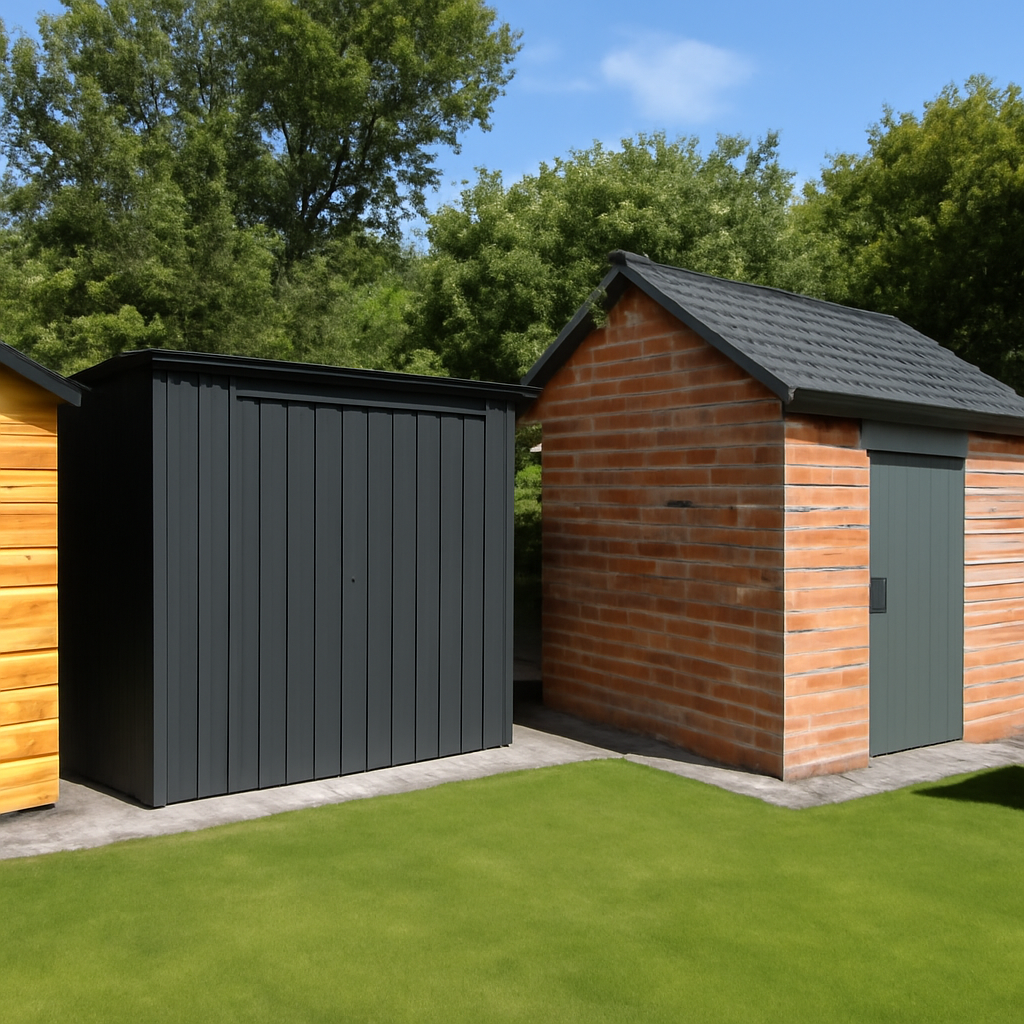 Из чего лучше построить хозблок на даче 1