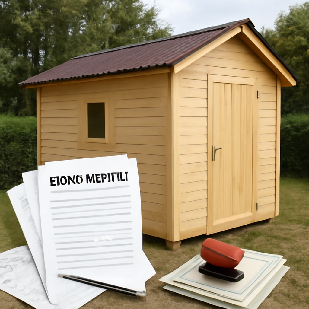 Как узаконить хозблок 1