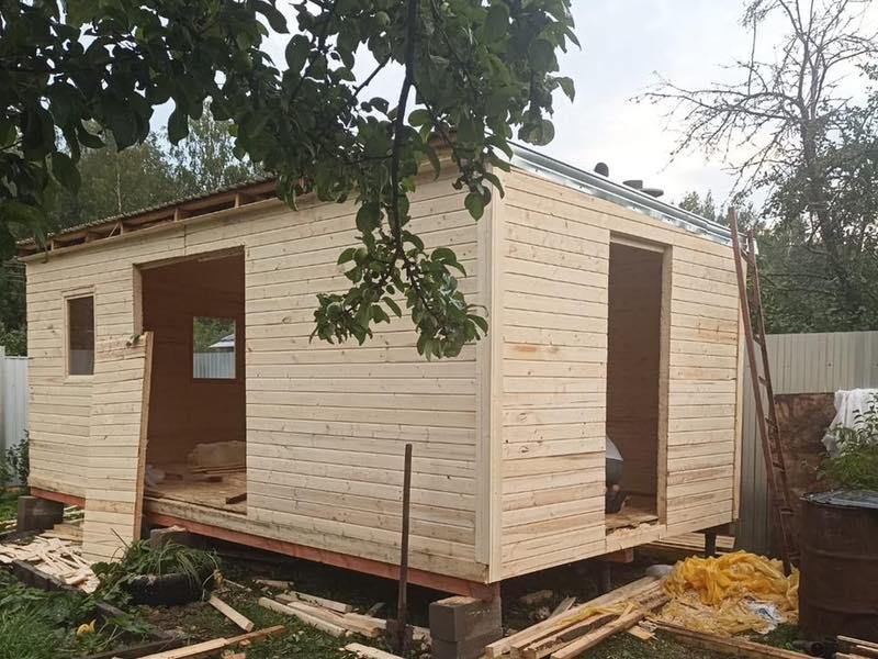 Домик времянка 6х5 для жилья купить 36