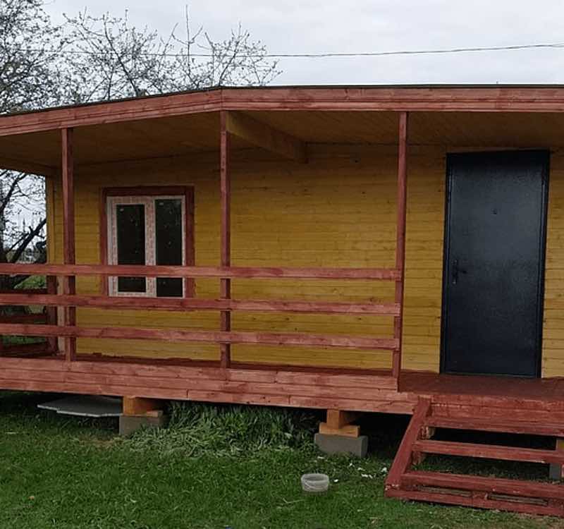 Домик времянка 6х5 для жилья купить 32