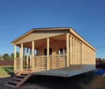 Бытовка 8х5 дачная под ключ с кухней недорого