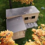 Пристройка садовая 3х2. 5 терраса под ключ 9