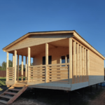 Дом бытовка 8х5 с верандой для проживания цена 7