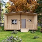 Дом бытовка 8х6 деревянный утепленный купить 7