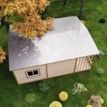 Дом бытовка 8х6 деревянный утепленный купить 9