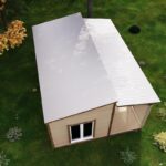 Дом бытовка 7х5 дачный для проживания с верандой под ключ 9